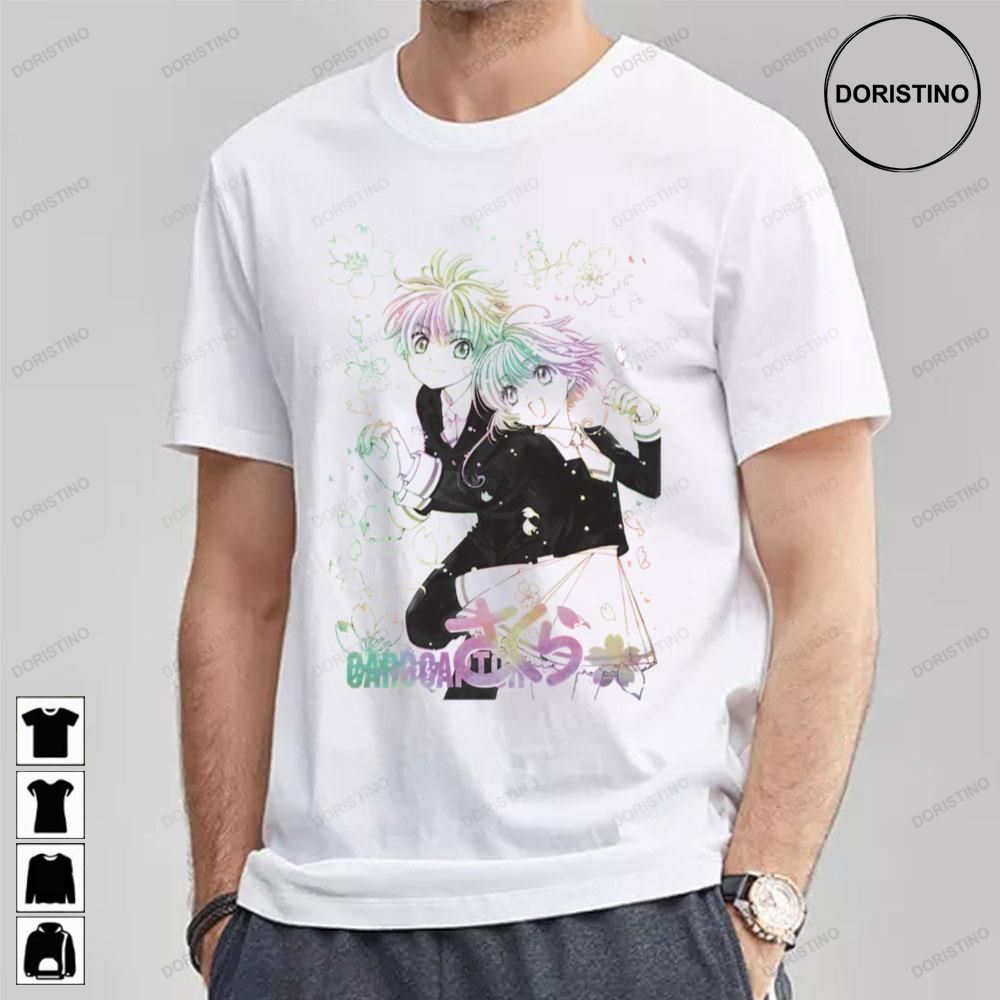 Sakura And Li Syaoran Card Captor Sakura Limited Edition T-shirts